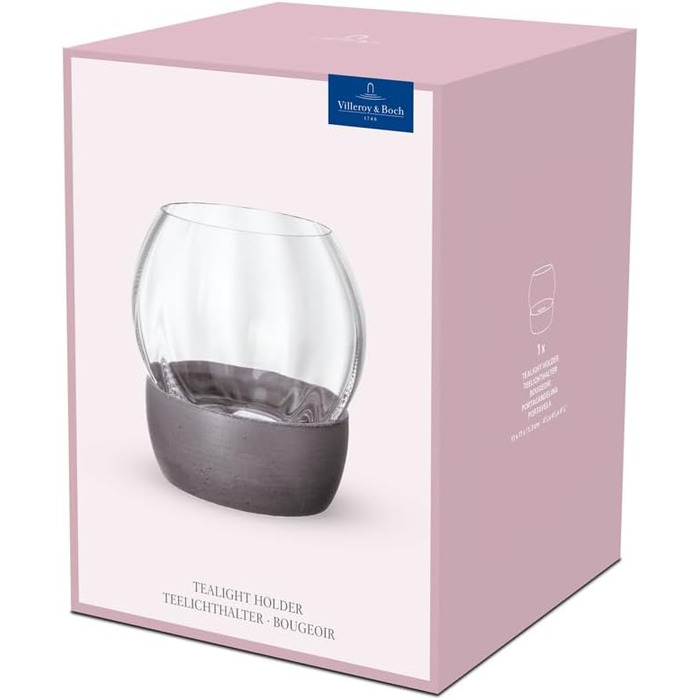 Свічник 11 см прозорий Rose Garden Villeroy & Boch