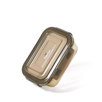 Контейнер з кришкою Fissman 14x10х4 см / 370 мл (6531)