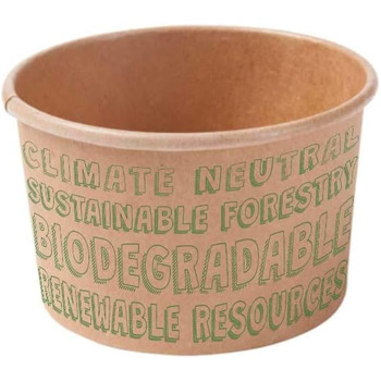 Набір паперові стаканчики для морозива 1000 шт. 150 мл BIOZOYG