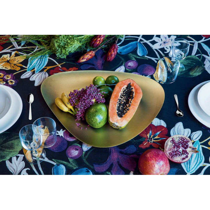 Поднос 40х34 см золотистый Colombina Alessi