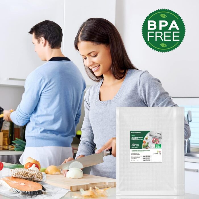 Вакуумные пакеты 100 пакетов 20 x 30 см Professional Bonsenkitchen
