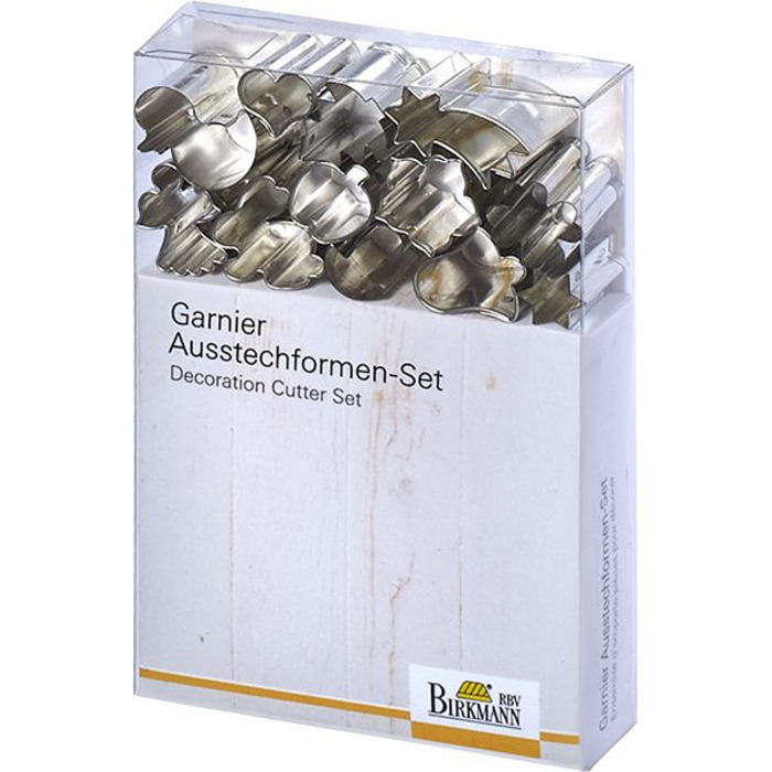 Набір форм для прикраси випічки міні, 12 шт, Celebration RBV Birkmann