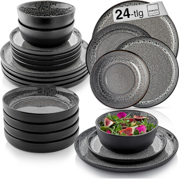 розмір: набір столового посуду з 24 предметів