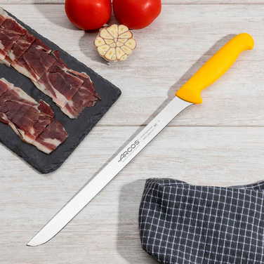 293900 Ніж для окорока 280 мм серія '2900' жовтий