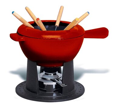 Набір для фондю, червоний Le Creuset
