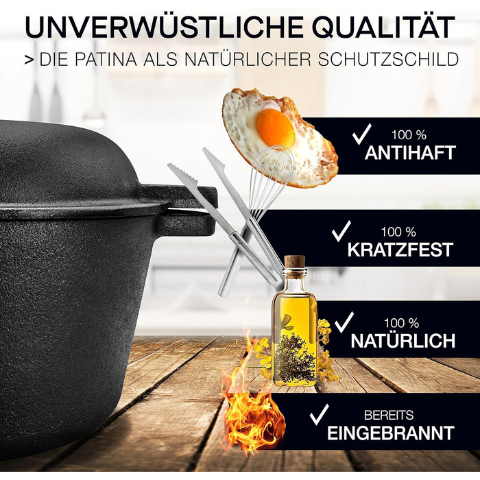 Форма для випікання хліба 26 см чавун besok