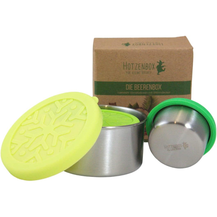 Набір з 3 металевих контейнерів для зберігання продуктів 50, 100, 200 мл Viwanda