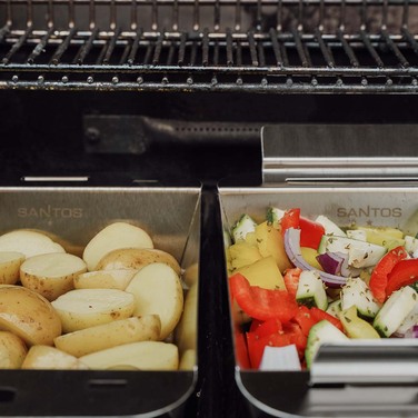 Набір кошиків для гриля, нержавіюча сталь Santos