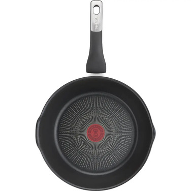 Сковорода глубокая Tefal Unlimited, 22см, алюминий, бакелит, черный