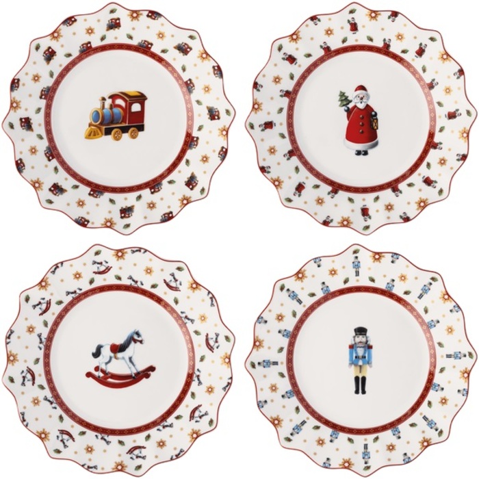 Набір з 4 тарілок 24,4 см Toy's Delight Villeroy & Boch