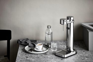 Набір для газування води, 2 предмети, металік Carbonator 3 Aarke