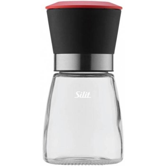 Млин для спецій без наповнення, чорно-червона 13,5 см Silit