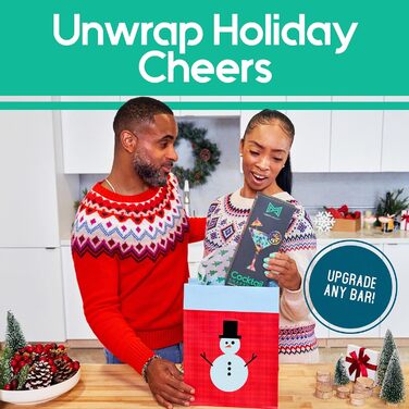 Набір шейкерів для коктейлів із 8 предметів Modern Mixology