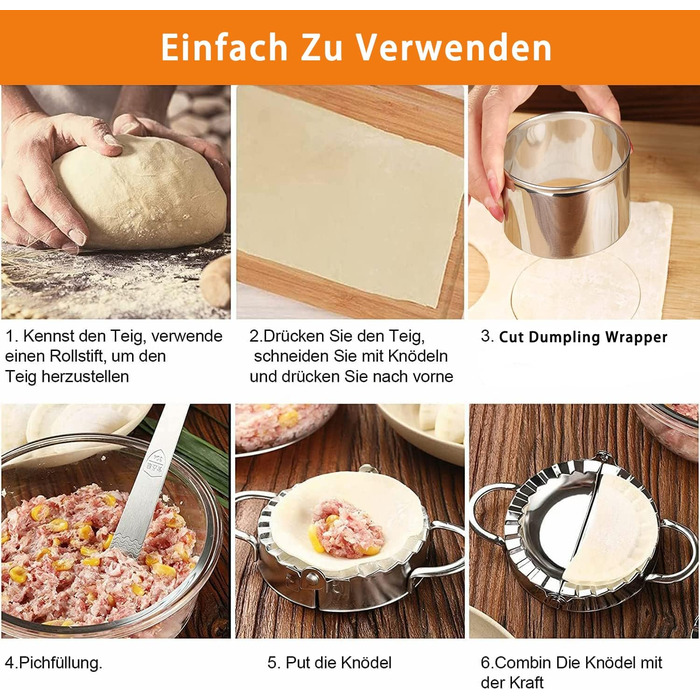 Набір з 7 форм для равіолі з нержавіючої сталі AIXIMA