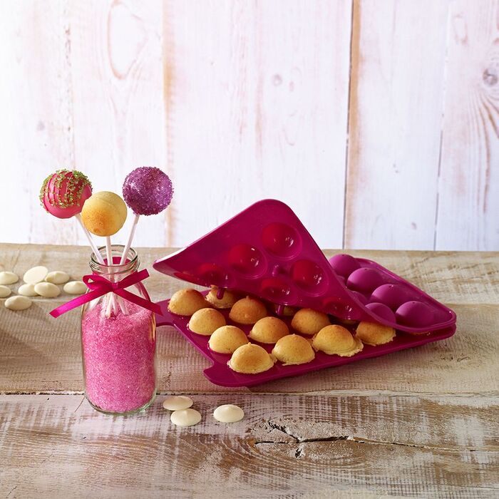 Форма для випічки, 18 x 25 x 4 см, рожева, RBV Birkmann