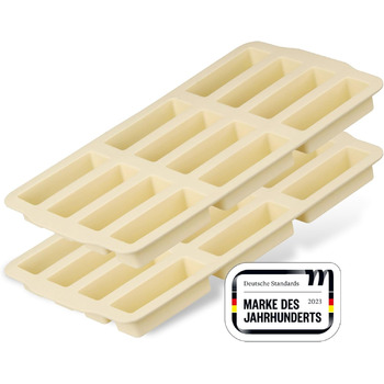 Форма для випічки мюслі Zenker - силіконова форма для випікання 12 батончиків - форма для мюслі з силікону з антипригарними властивостями - жаростійка форма для батончиків мюслі, яку можна мити в посудомийній машині