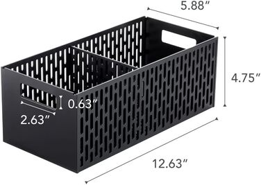 Штабельований овочевий кошик для овочів Yamazaki, пластиковий, чорний, один розмір один розмір чорний
