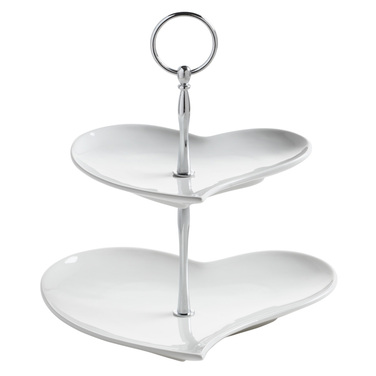 Підставка для тістечок, дворівнева, фарфорова Maxwell Williams