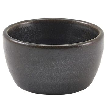 Соусник 7.8*h 4.3 см, 130 мл, черный, Terra Porcelain Black, GenWare