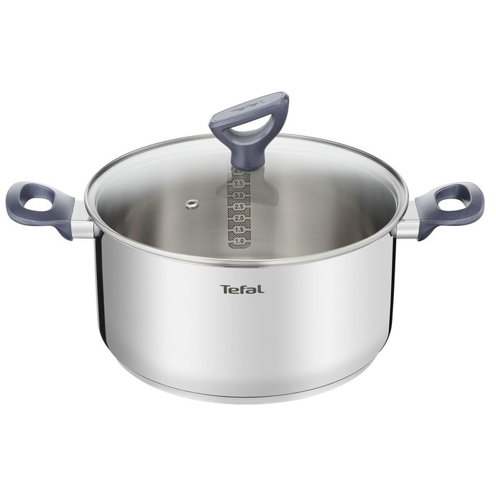Набор посуды Tefal Daily Cook, 11 предметов, нержавеющая сталь. сталь