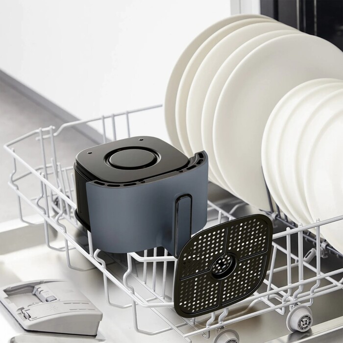 Tefal Мультипіч EasyFry Compact, 1300Вт, чаша-3л, сенсорне керув., пластик, темно-синій