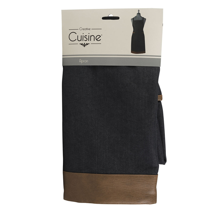 Фартук CreativeTops Cuisine, хлопок, черный