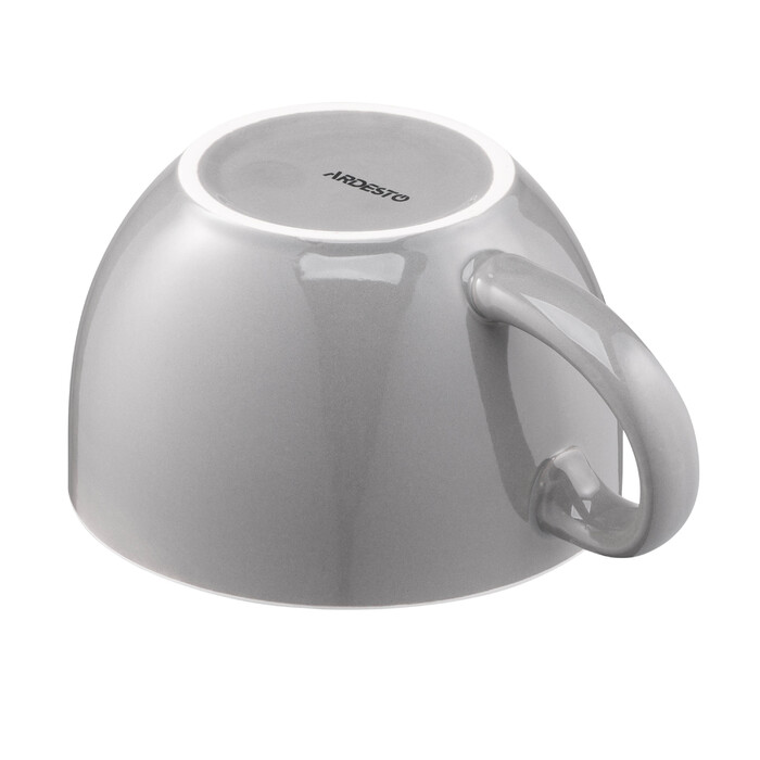 ARDESTO Merino Cup, 480 мл, Серый, Керамика