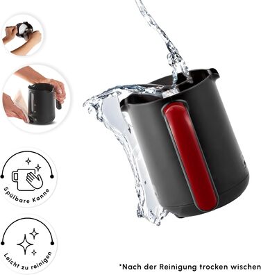 Кавоварка на 5 чашок, 535 Вт, червона Hatır Köz Karaca