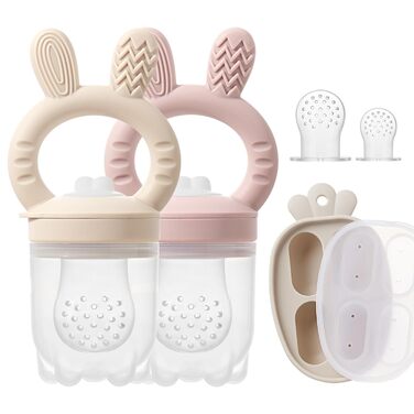 Набір силкіконових ніблерів для дітей 2 шт. KIAANS