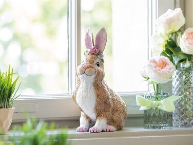 Декорація Великодній кролик з вінком 19 см Easter Bunnies Villeroy & Boch