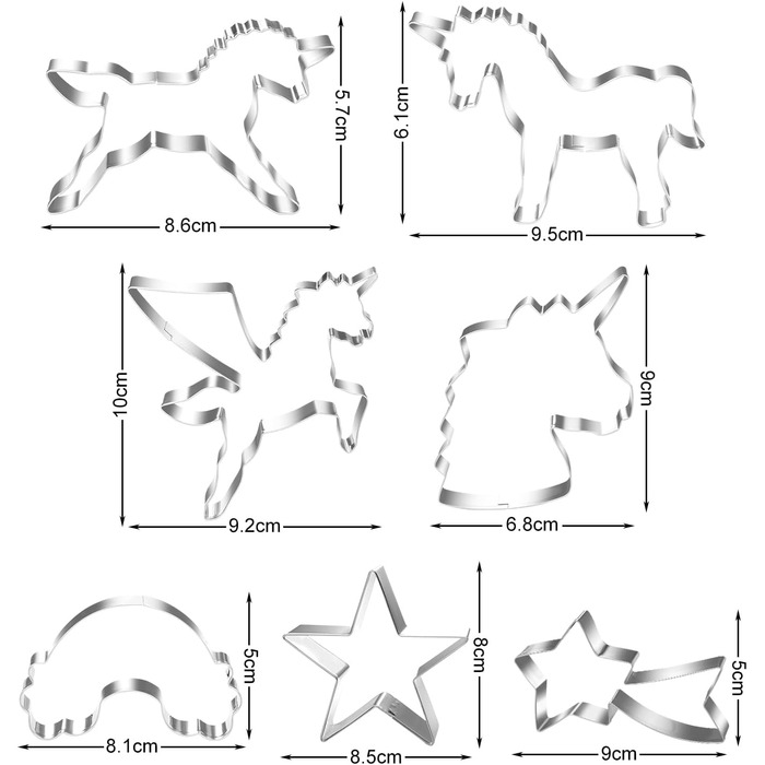 Різдвяні формочки для печива, набір формочок для печива гном Санта Клаус, формочка для печива з нержавіючої сталі у формі лося, формочка для печива з 4 головами лося, подарункові формочки для печива для випікання помадних тортів (барвиста тема A2)