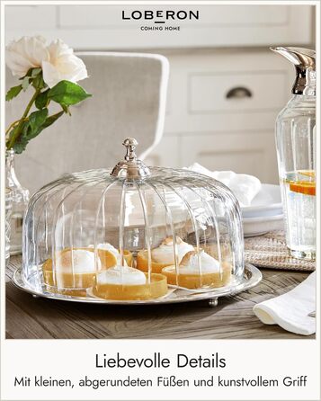 Підставка для торта з кришкою 32,5 см Loberon