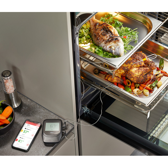 Термометр для гриля, 6 каналов, Control+ Gefu