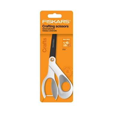 Ножиці універсальні Fiskars з Non-Stick покриттям 18 см (1070026)