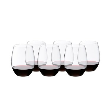 Набір келихів для червоного вина 6 предметів Cabernet / Merlot O Wine Tumbler Riedel