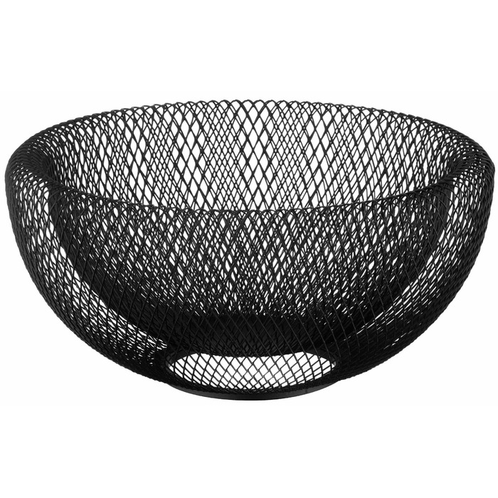 Кошик Ardesto Midori 25х25х12см, метал, чорний