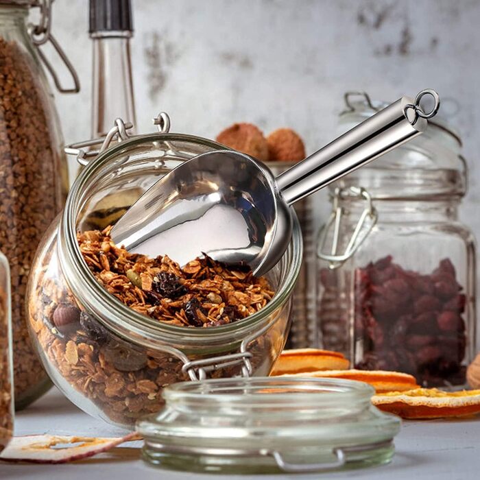 Совок для льда 350 мл, нержавеющая сталь ANCLLO