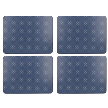 Набір пробкових підставок під тарілки CreativeTops Vintage Indigo, 6 шт.