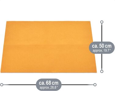 Серветки для прибирання кухні 4 шт 50 x 68 см com-four