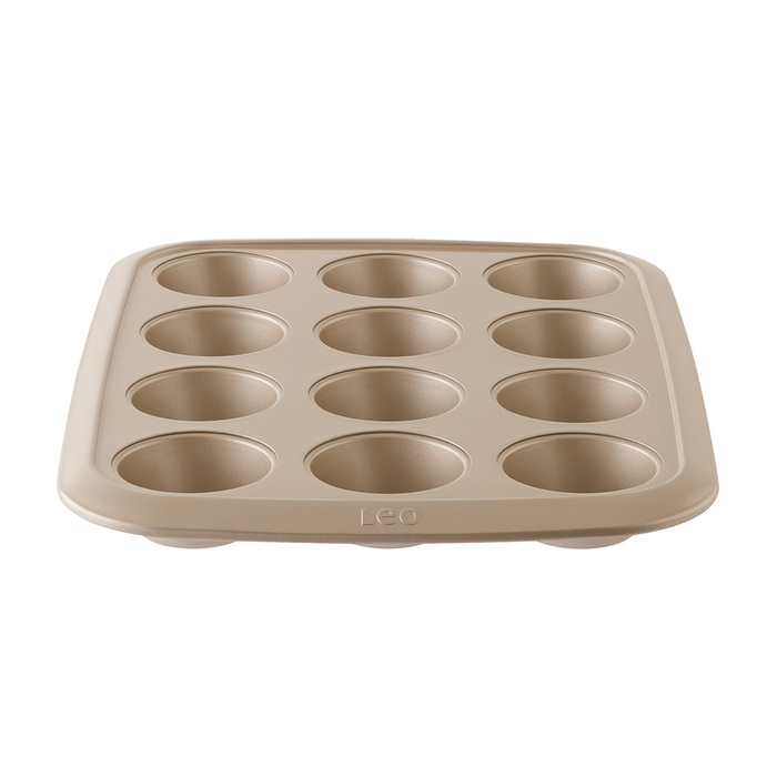 Форма для 12 кексів BergHOFF LEO BALANCE, прямокутна, внутр. розм. 6,5 х 2,5 см