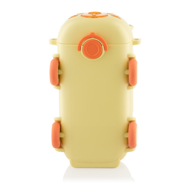 Пляшка для води Ardesto Bear Bus 500мл, пластик, жовтий