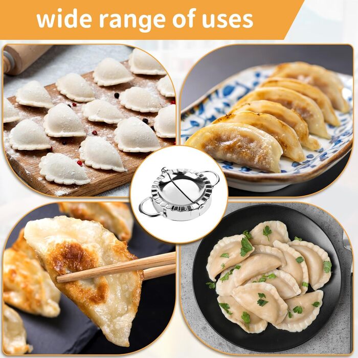 Приладка для вареників з 2 предметів з нержавіючої сталі Unvtap