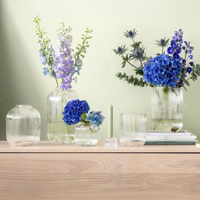 Ваза скляна декоративна 12,5 х 15 см, прозорий Fleur Villeroy & Boch