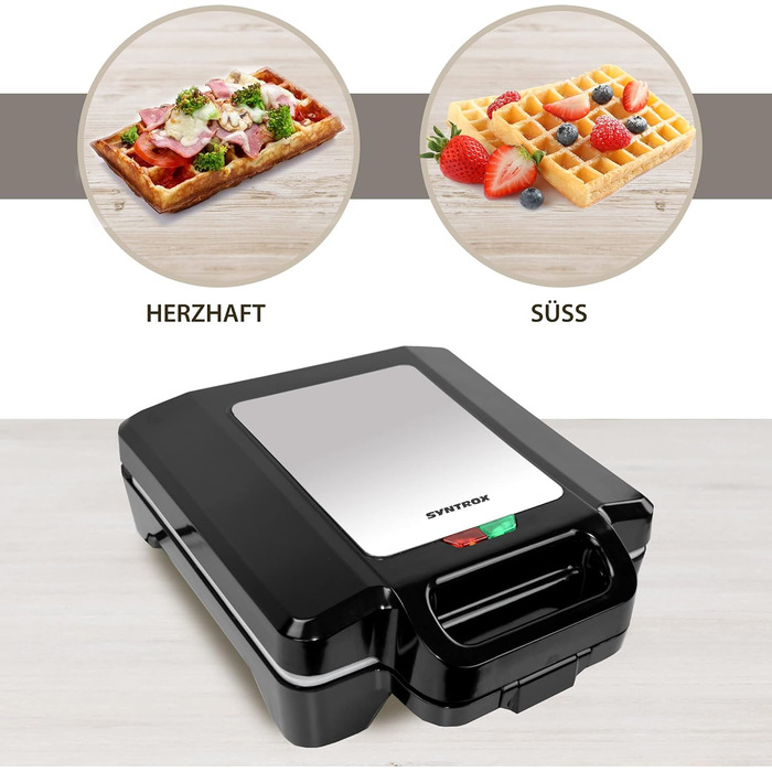 Вафельница 1600 Вт Syntrox Germany