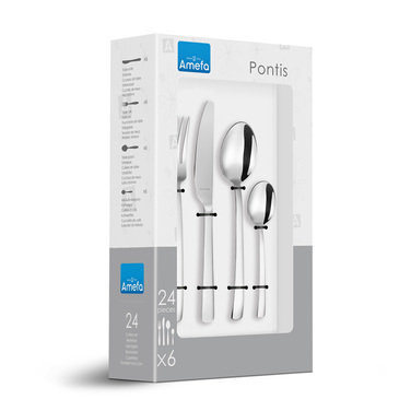 Набір столових приборів Amefa PONTIS, 24 пр.