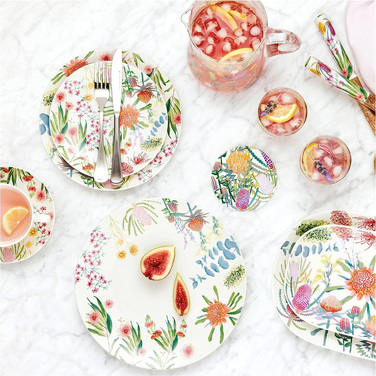 Блюдо овальное Maxwell & Williams ROYAL BOTANIC GARDENS NATIVE BLOOMS, фарфор, 37 х 23 см