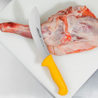 295400 Ніж для підрізання шкури 190 мм серія '2900' жовтий