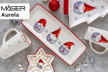 Набор рождественских чашек из 4 шт. MÄSER