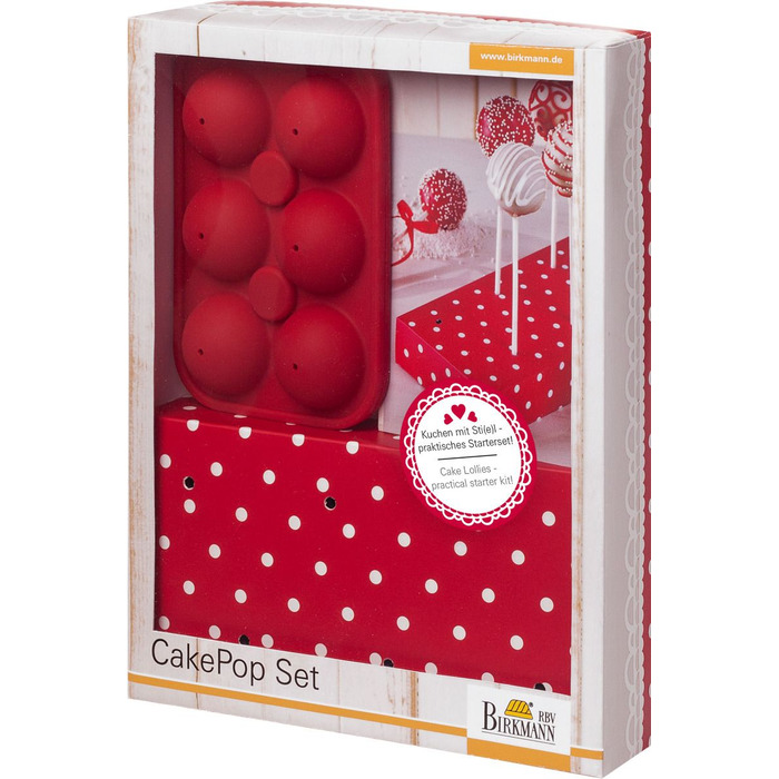 Форма для випічки, 18,9 x 9,9 x 3,2 см, червона, RBV Birkmann