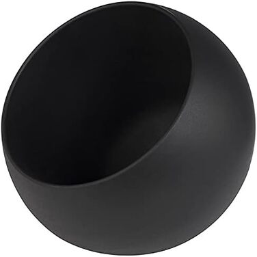 Сервірувальний набір APS Moon - Набір з 2 предметів 1 меламінова миска (Ø 19 см) 1 відкидна кришка з силіконовим ущільнювачем, чорний чорний Ø 19 см